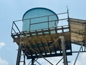 One of the abandoned boreholes checked by Hon. Hyginus Agu