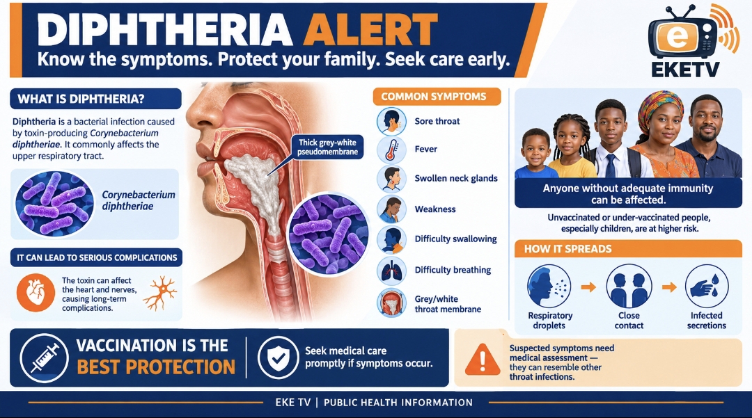 Diphtheria Alert at UNTH: Patients, Staff and Visitors Urged to Stay Vigilant as Enugu Steps Up Surveillance Amid Outbreak in Nigeria