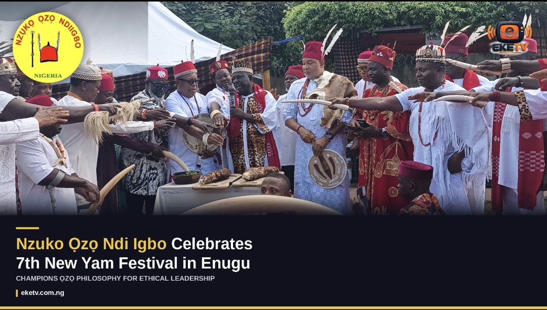 Nzuko Ozo Ndi Igbo Celebrates 7th New Yam Festival in Enugu, Champions Ozo Philosophy for Ethical Leadership